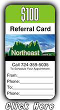 Get a $100 Referral Card when you refer a friend to Northeast